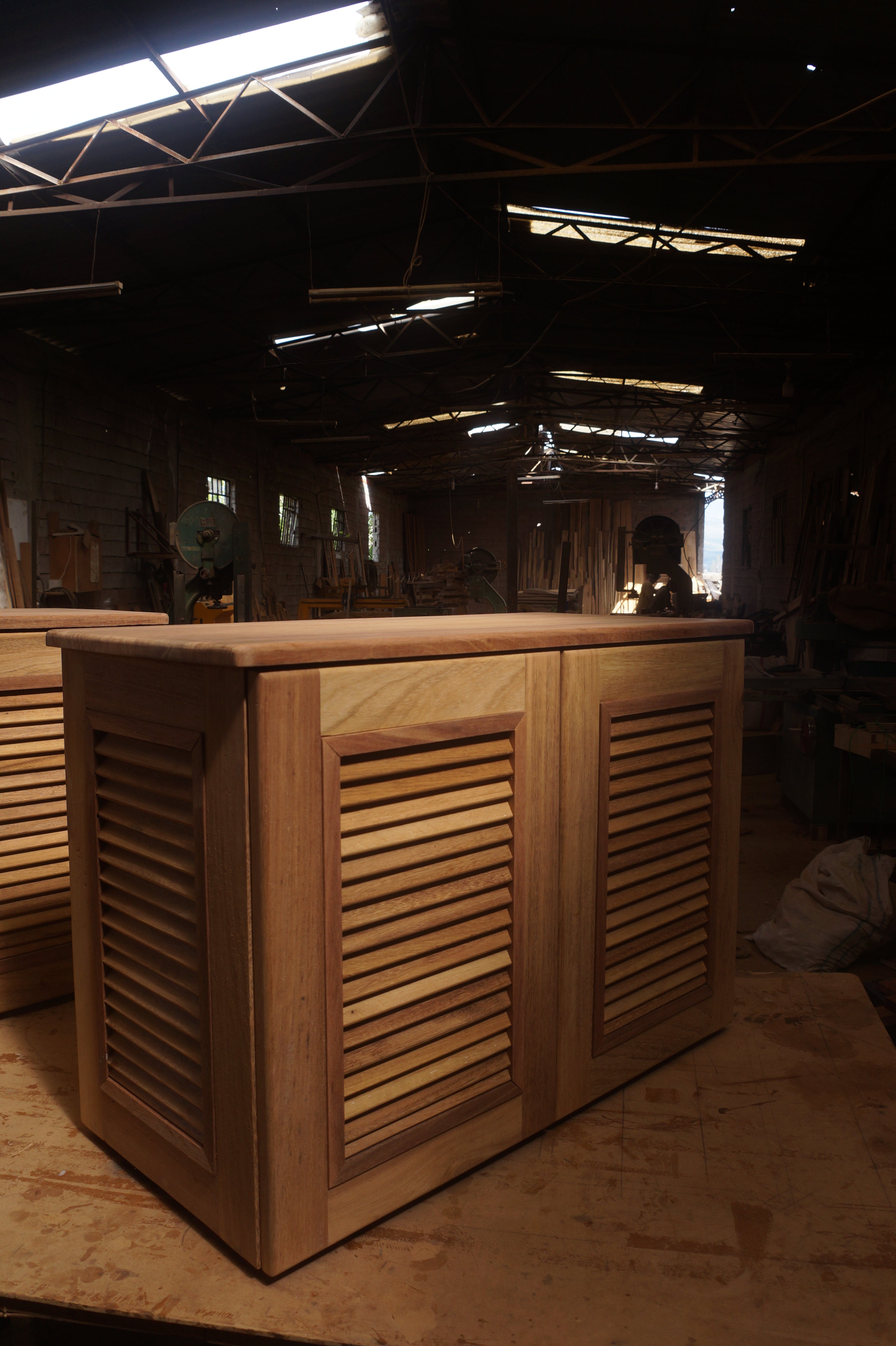 Masif Teak Marin Dolap